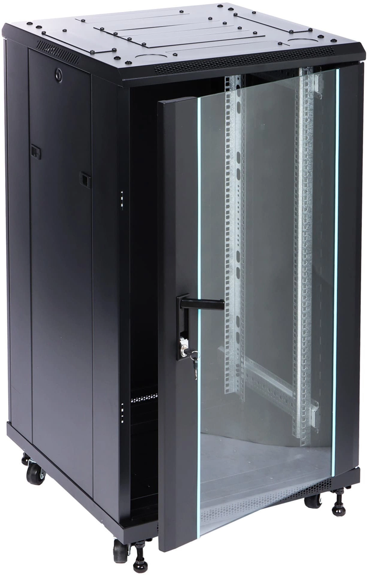 Delta cabinet STANDING RACK CABINET EPRADO-R19-22U/600FW-BLUE