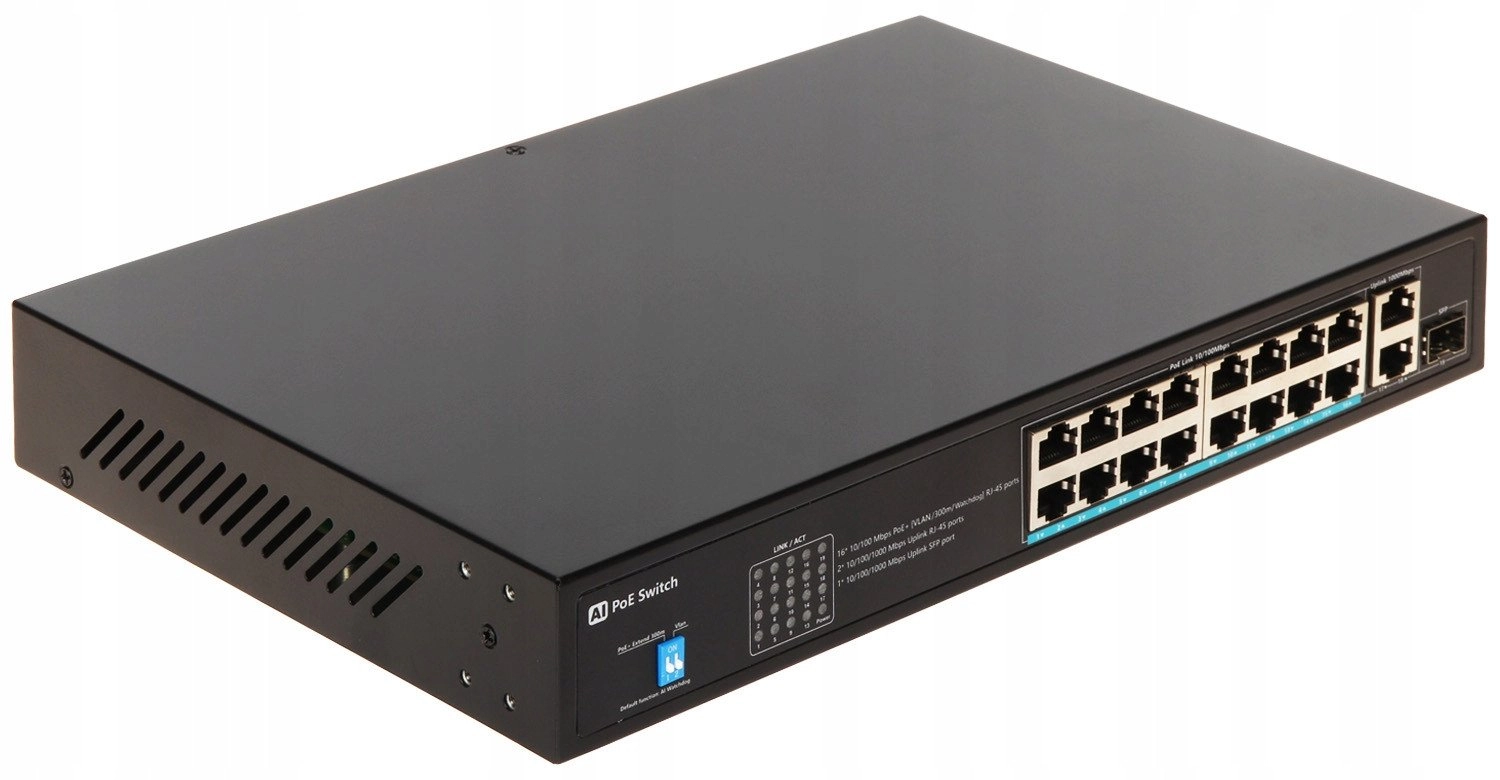 Switch PoE GTX-B1-18-16G1SFP/X 16-port GTX-B1-18-16G1SFP/X 5902887091698