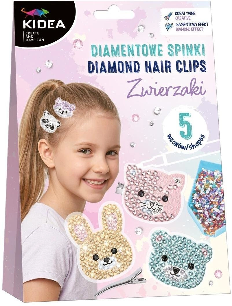 Diamentowe spinki zwierzaki KIDEA ( 600519279
