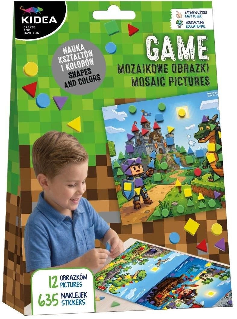 Derform Mozaikowe obrazki - Game KIDEA