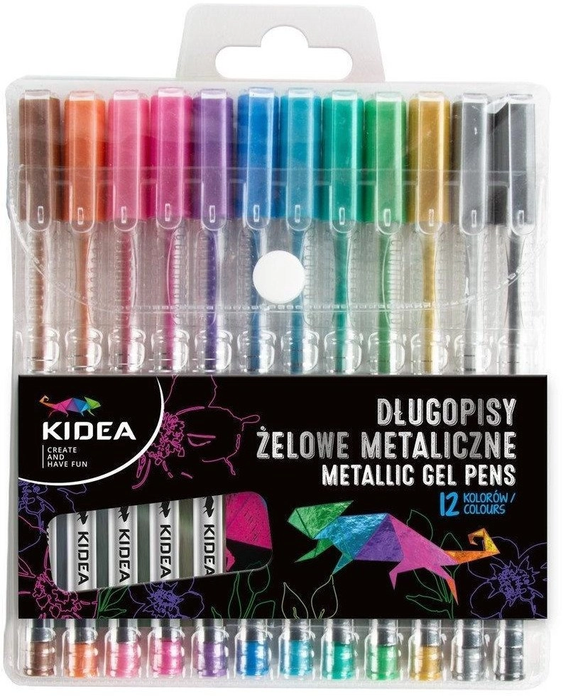 DLUGOPIS GEL 12KOL METALC DERF KIDEA