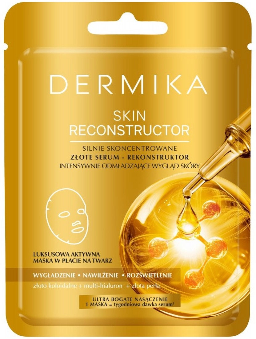 DERMIKA SKIN RECONSTRUCTOR Highly concentrated golden