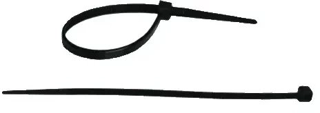Nylon cable ties black 3.6x200mm