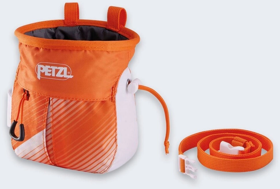 Deuter Chalk Bag Petzl Sakapoche ORANGEWHITE