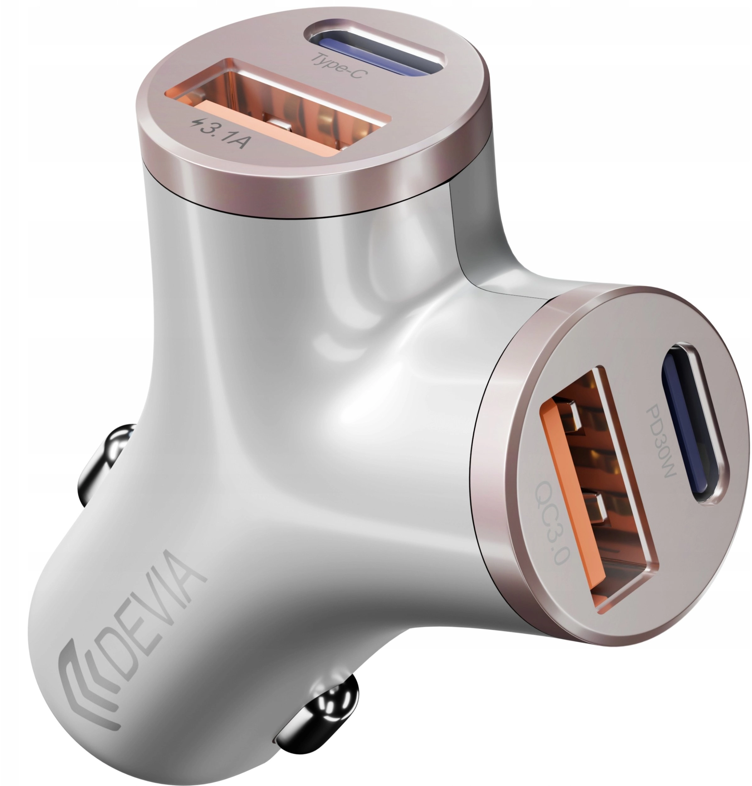 Devia car charger Extreme Metal PD