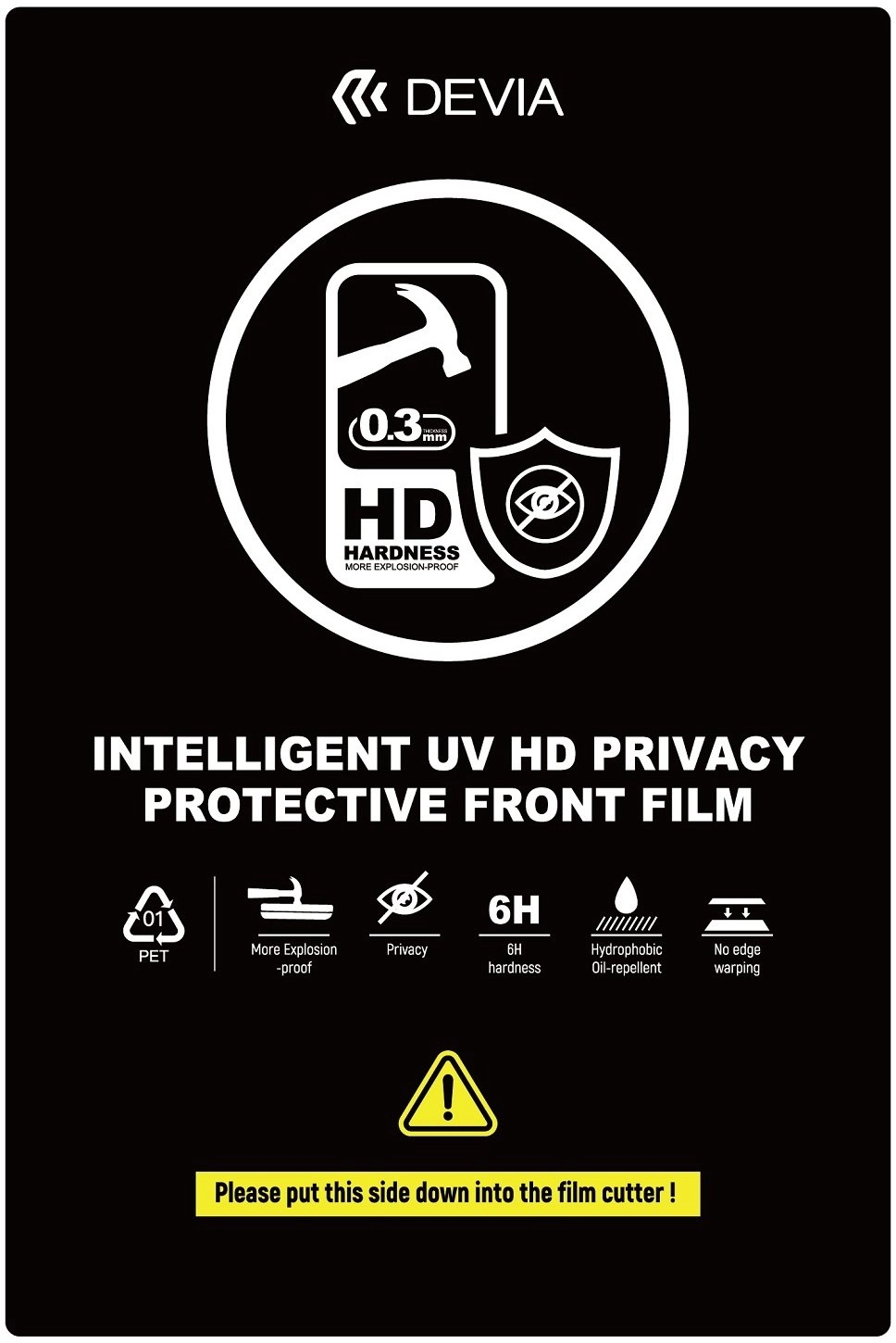 Devia UV smartphone foil set 0