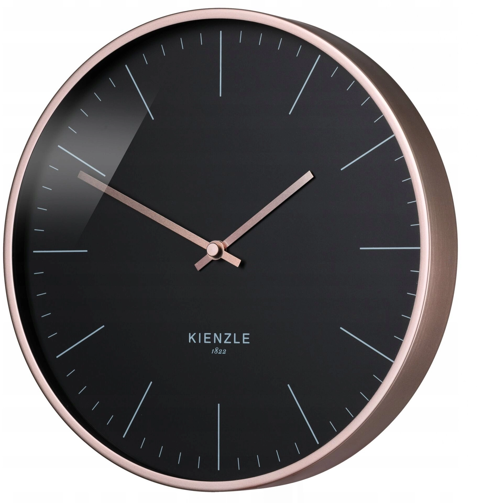 KIENZLE DCF Funk-Wanduhr rose gold /