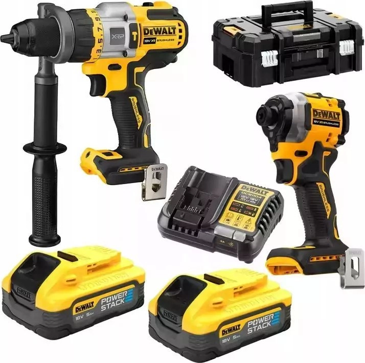 DEWALT ZESTAW COMBO 18V DCK2052H2T (DCD999