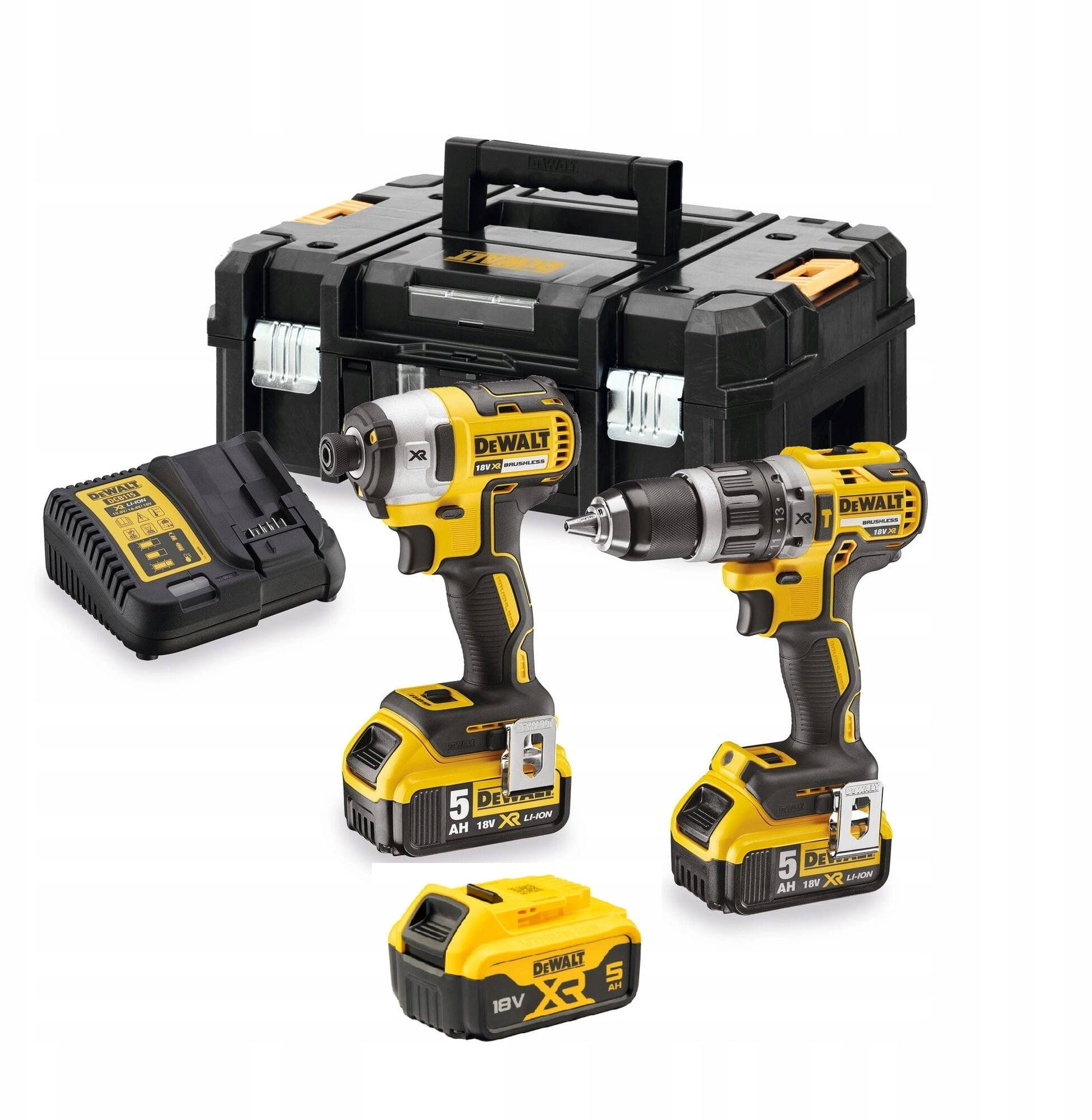 DEWALT COMBO KIT 18V DCK266P3T (DCD796