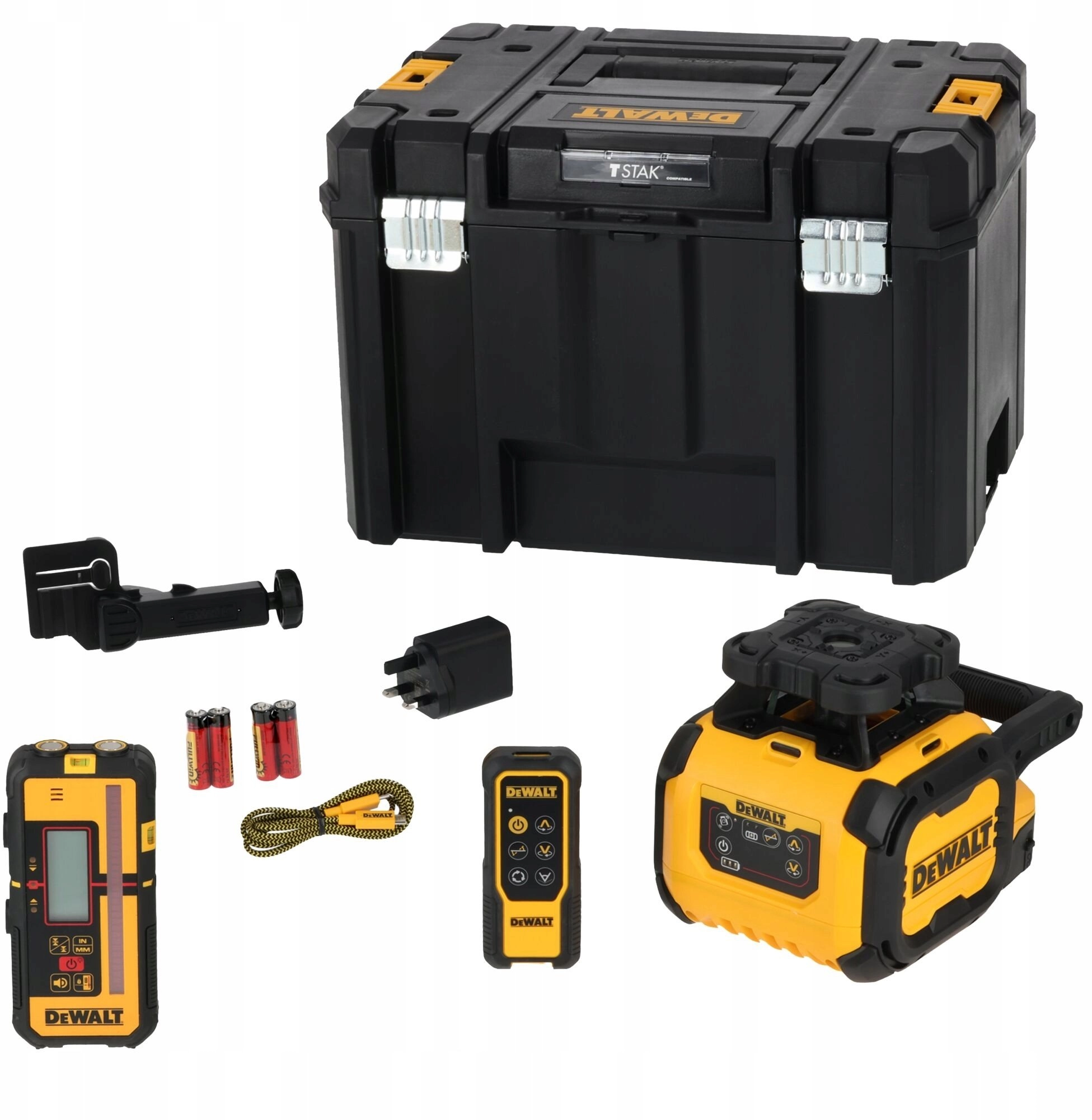 DEWALT ROTATION LASER DCLE15211R RED 40m/600m