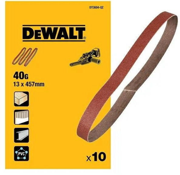 DEWALT PASY BEZK. 13x457mm P 40