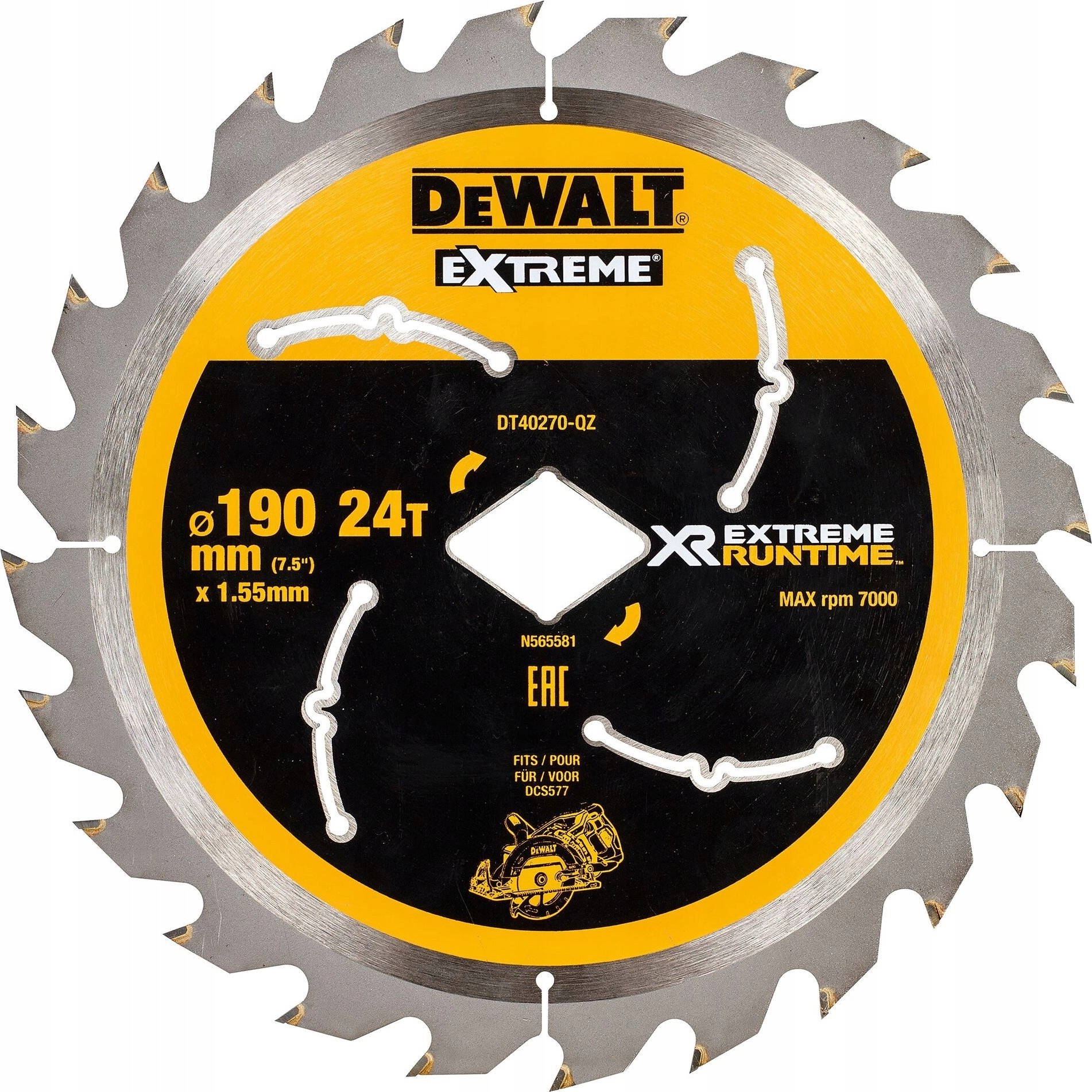 Dewalt DEWALT CIRCULAR SAW.190x24z OPEN