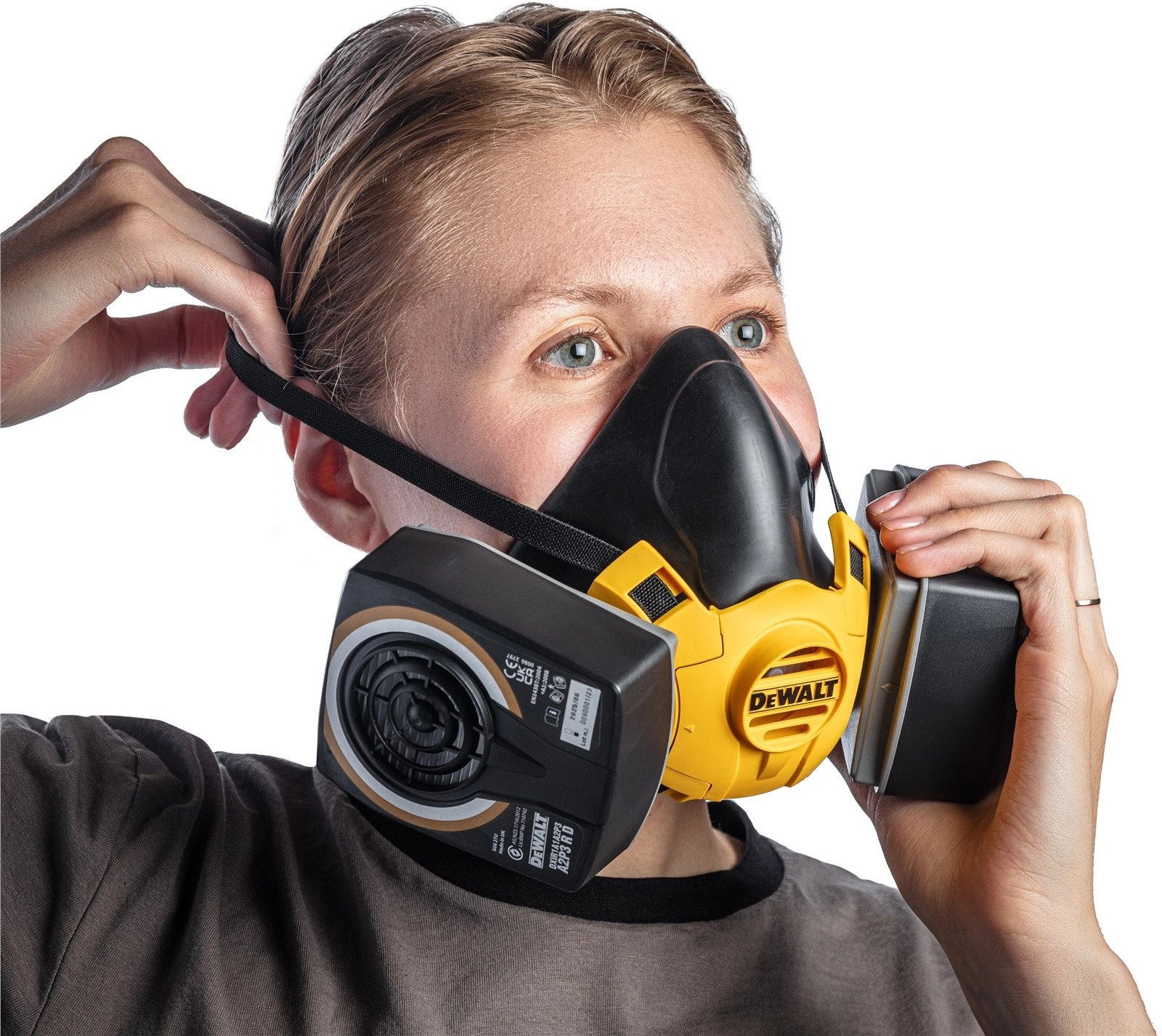 Dewalt protective half mask with A2P3