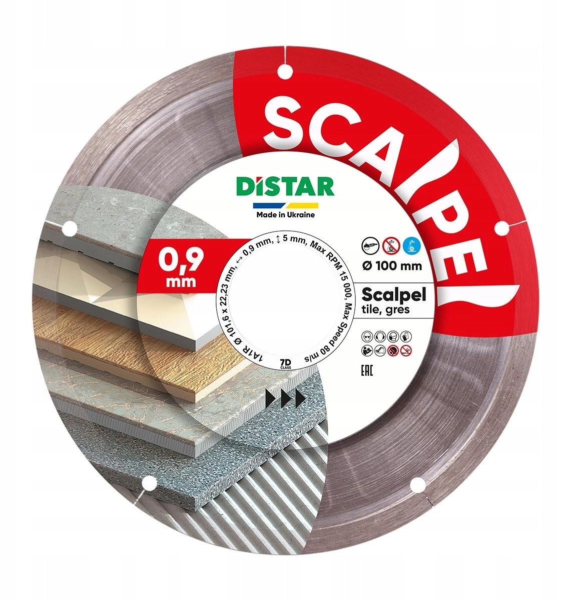 DISTAR DIAMOND SCALPEL DISC 101.6
