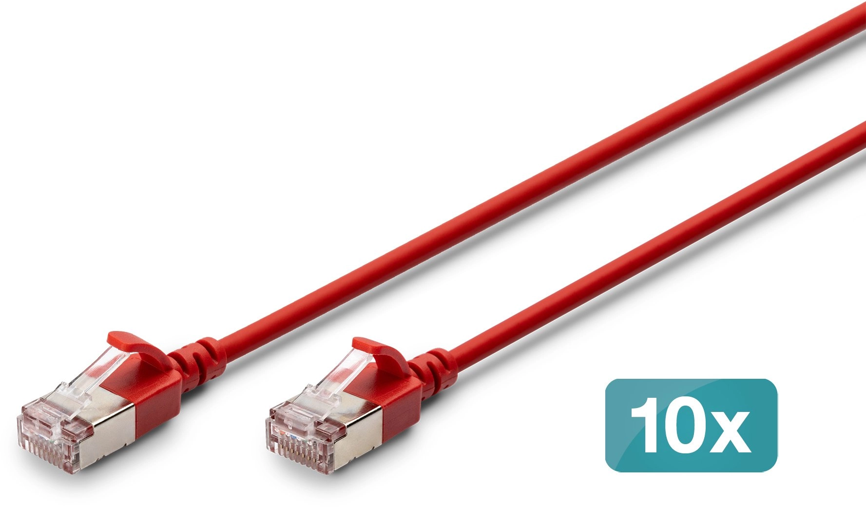 DIGITUS Patchkabel CAT 6A F/FTP Slim