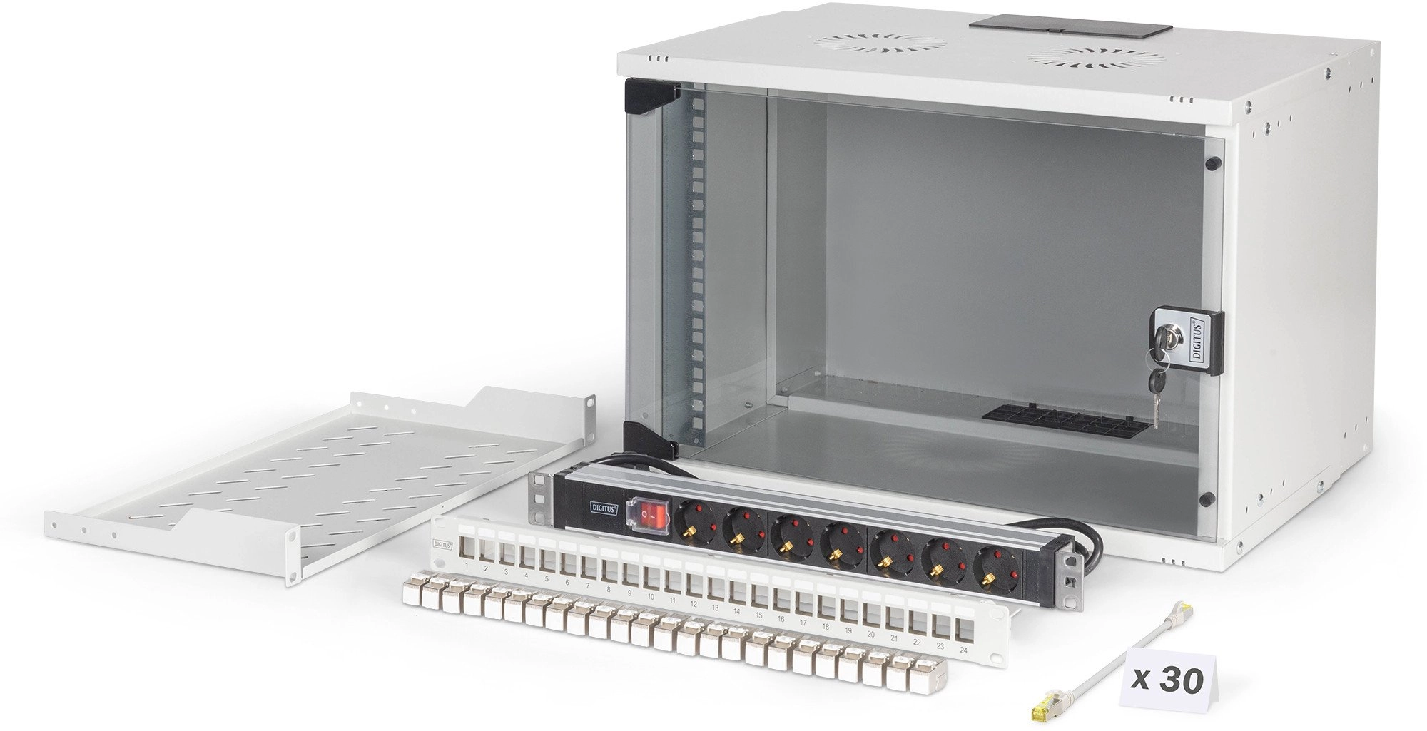 DIGITUS Netzwerk-Set 483 mm (19")