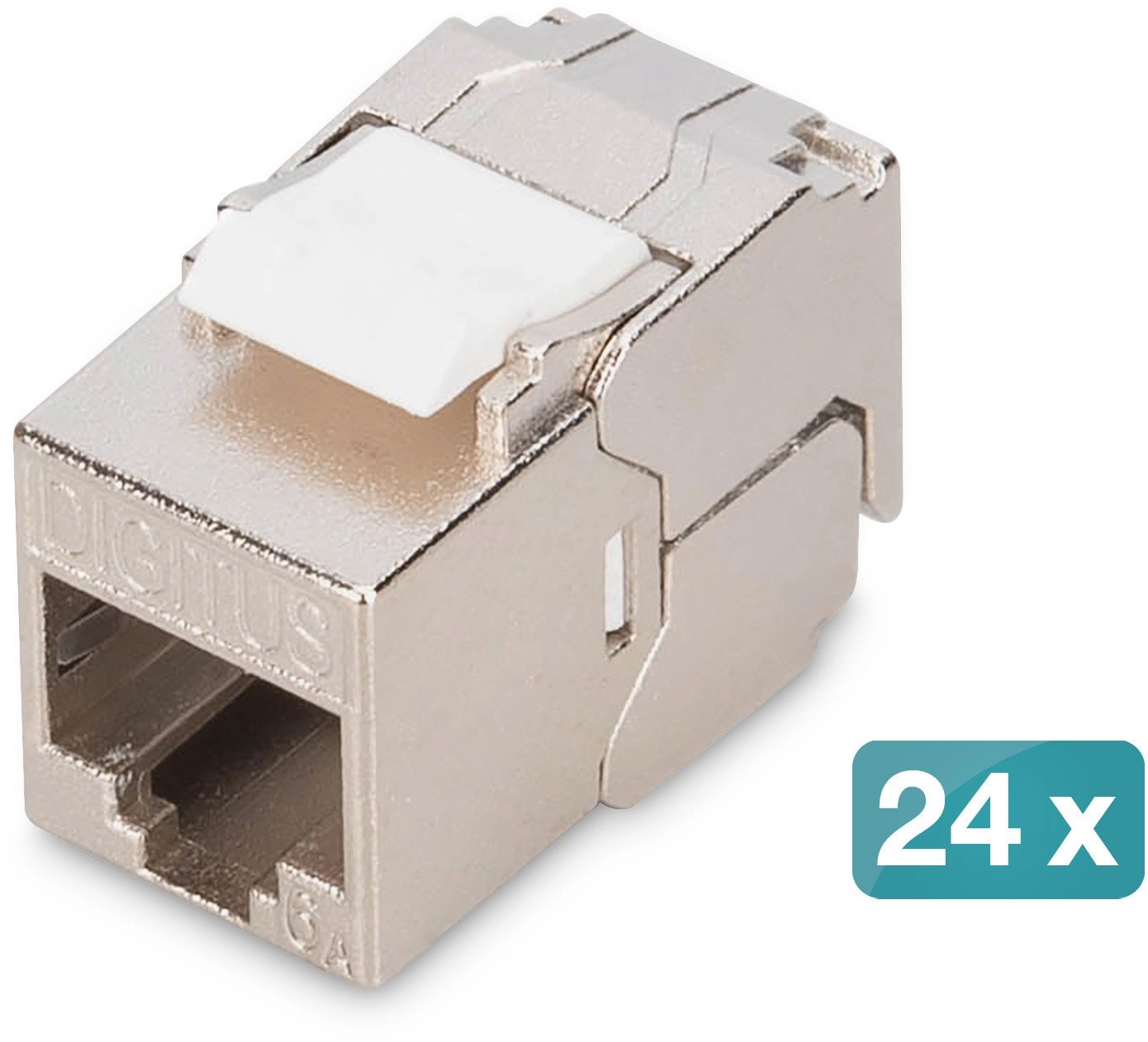 DIGITUS Keystone Cat6A shielded 24 pieces