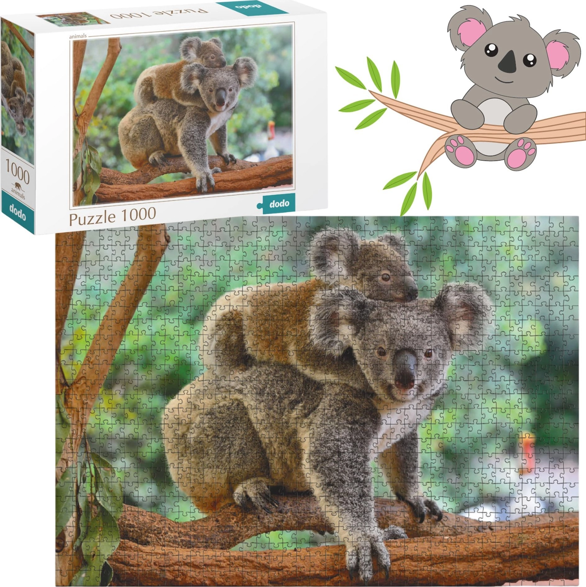 Dodo *****Puzzle 1000 pieces Little Koala
