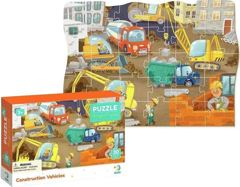 Dodo Puzzle 30 Maszyny budowlane 446384