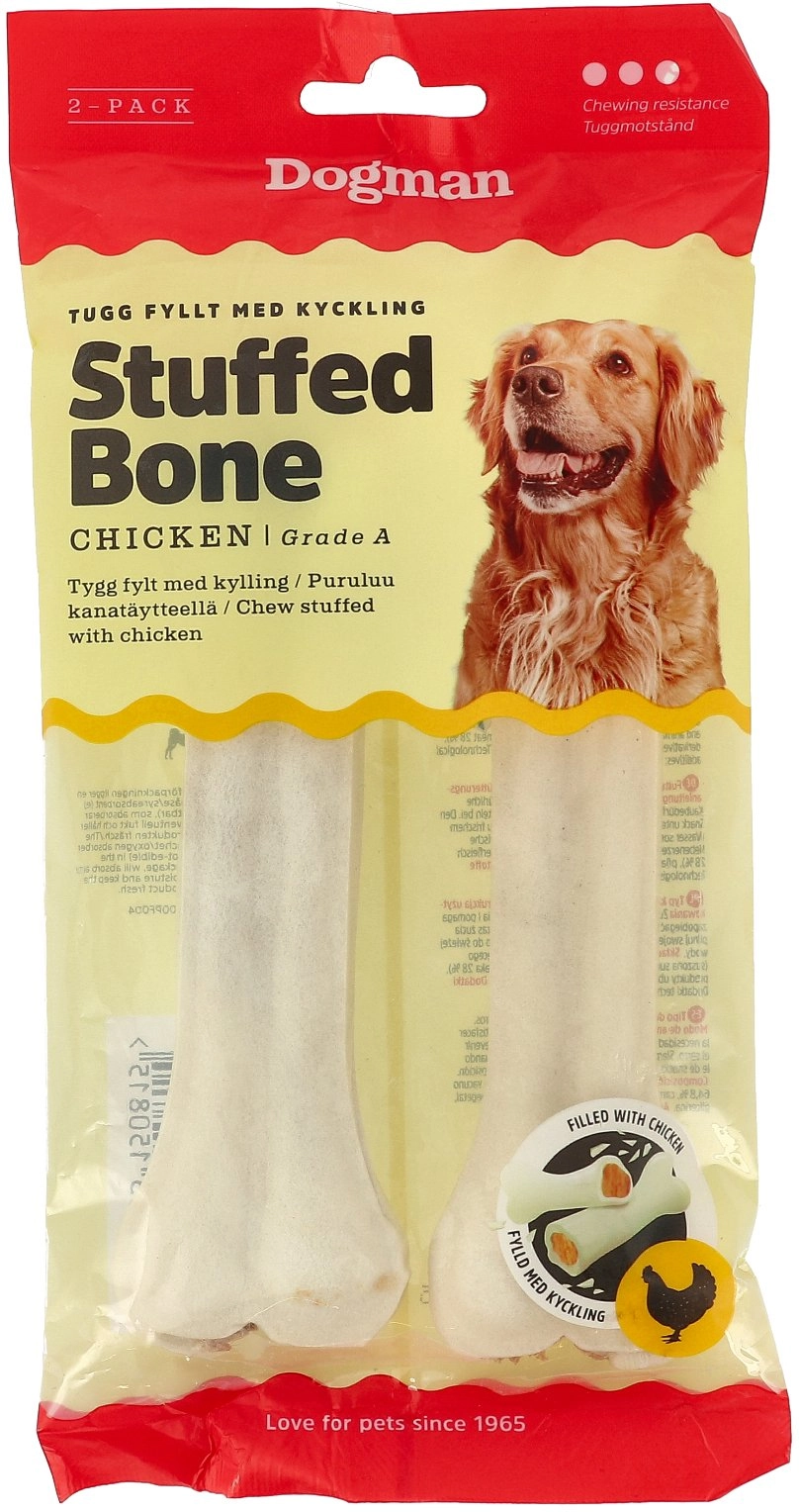DOGMAN Chicken stuffed bone 2-p M