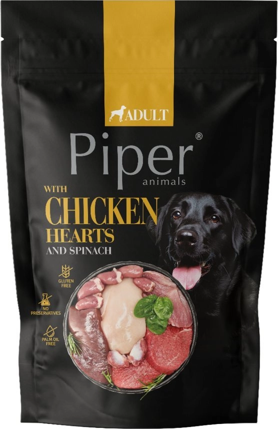 PIPER ANIMALS with chicken hearts and