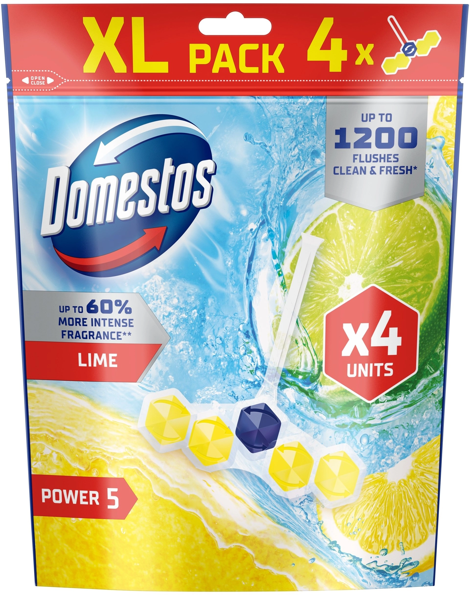 Domestos TOILET CLEANER DOMESTOS CITRUS 4X55G