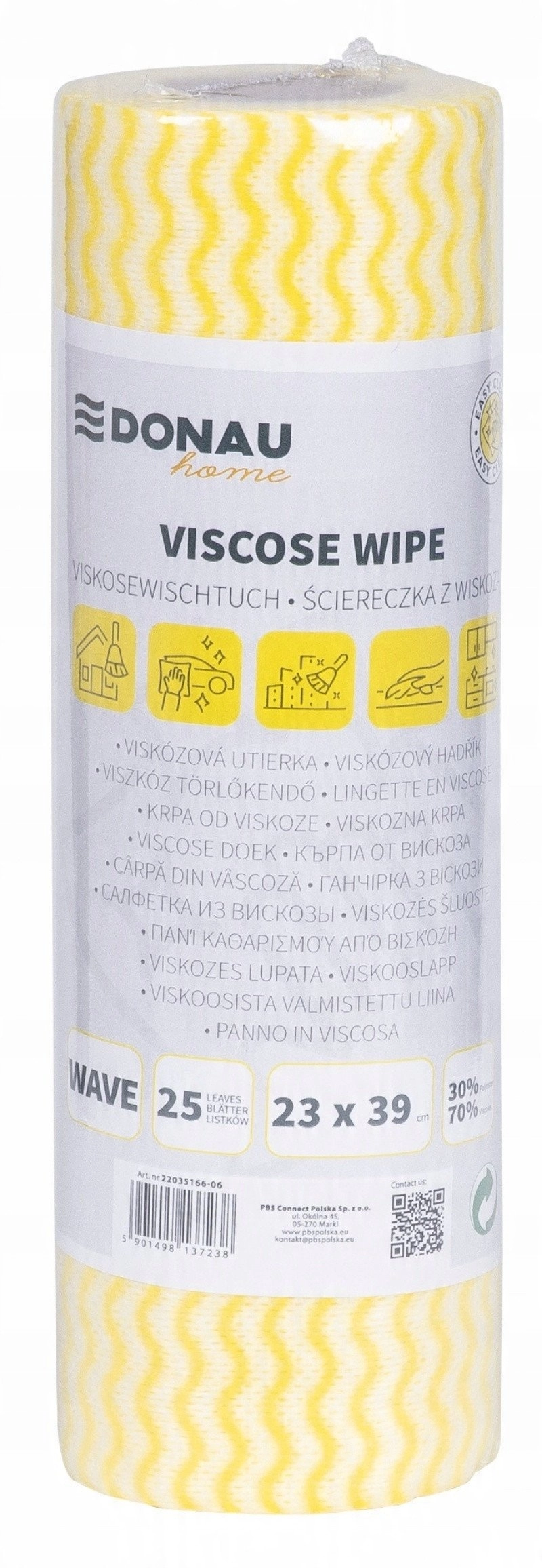 Ścierka DONAU HOME z wiskozą 70%
