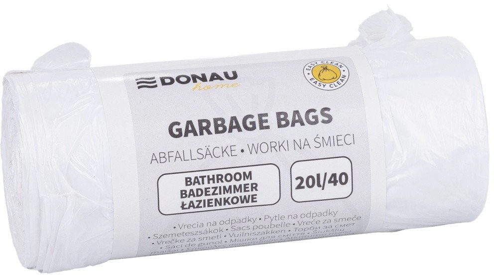 DONAU HOME garbage bags  bathroom (HDPE)
