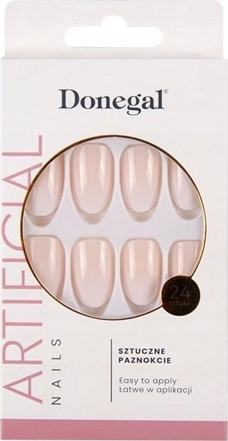 Donegal Sztuczne paznokcie french manicure ombre
