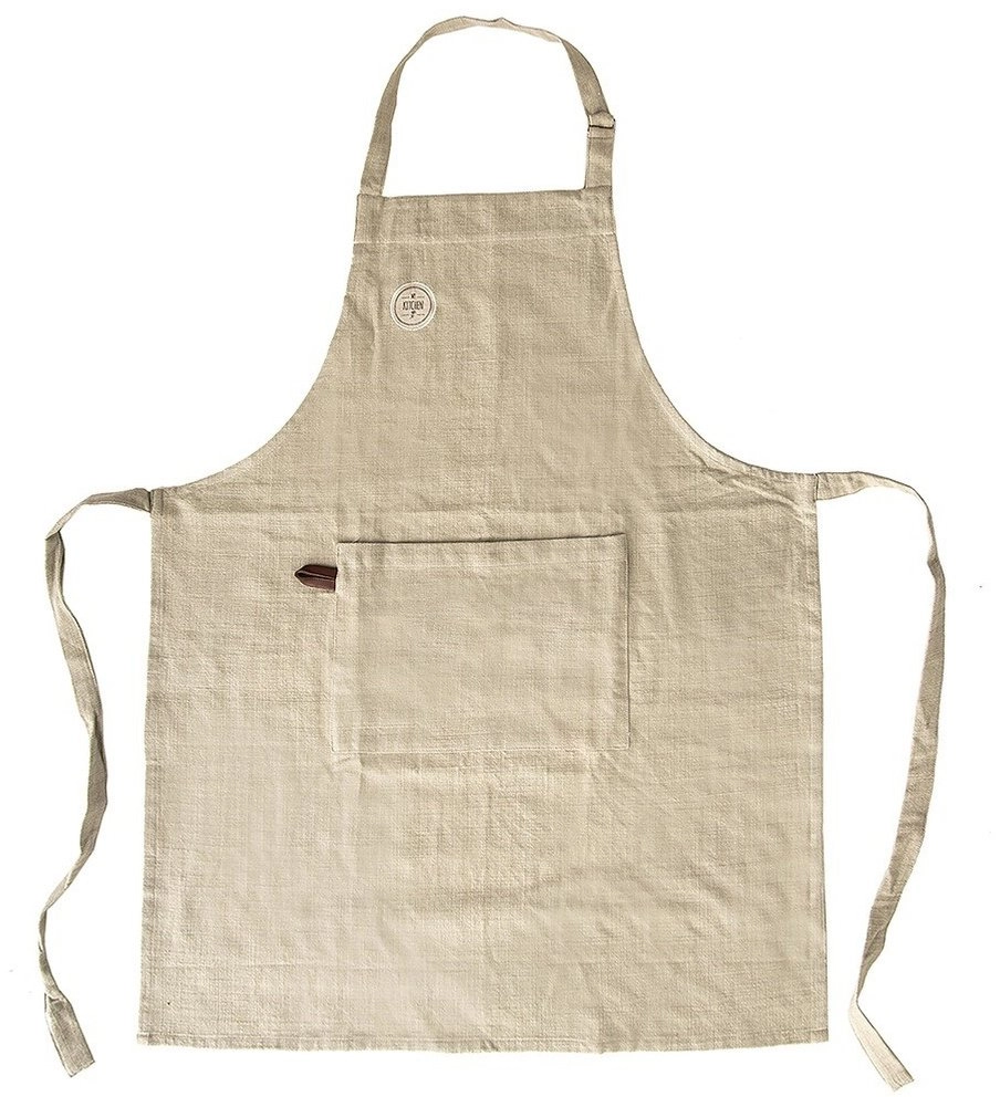 Douceur d`Interieur Cotton tied kitchen apron