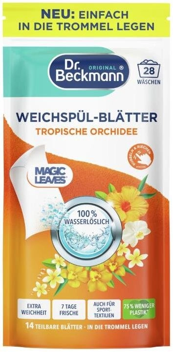 Fabric softener sheets Magic Leaves Tropical