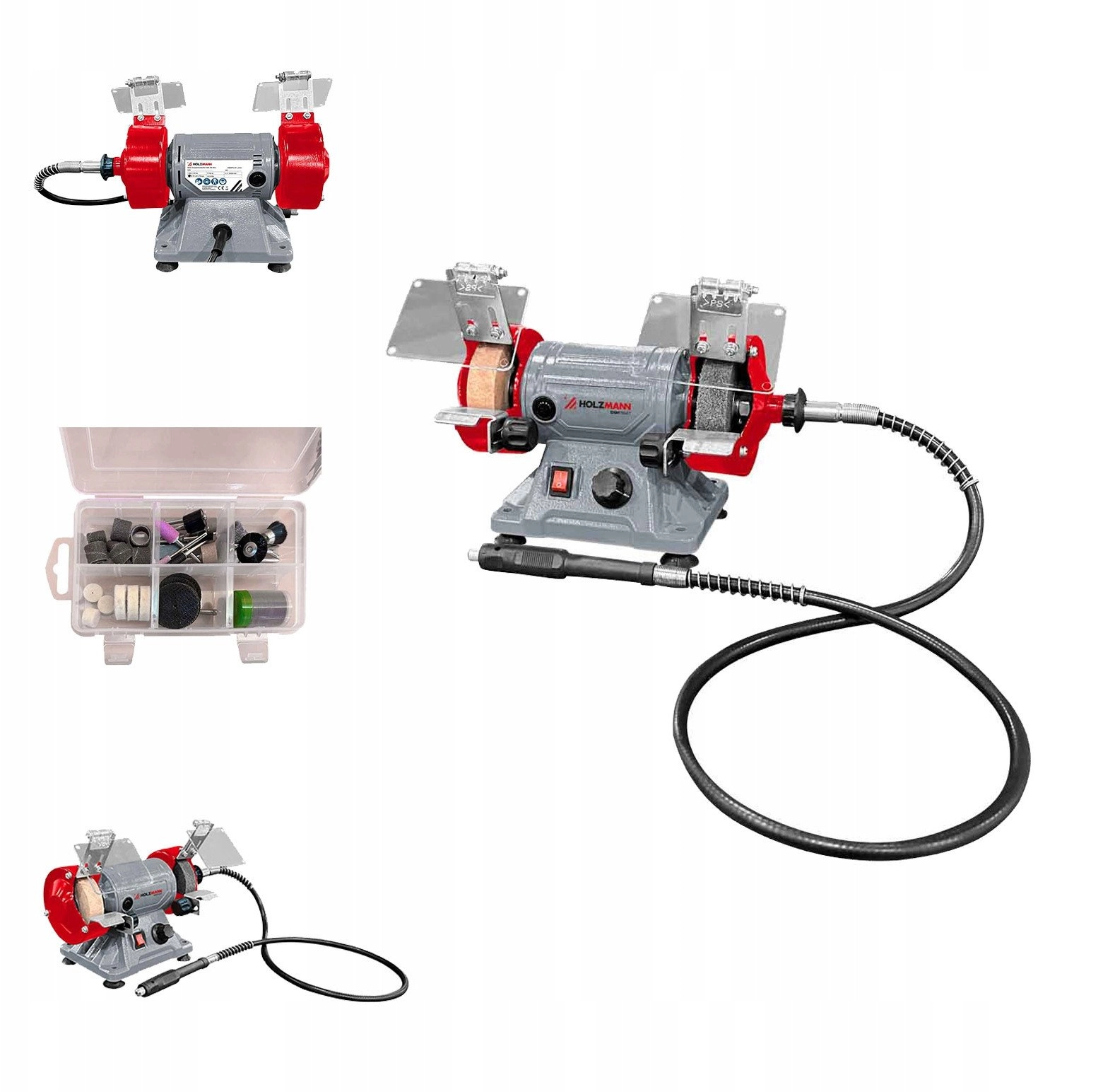 Holzmann DSM75SET_230V mini double grinder DSM75SET_230V