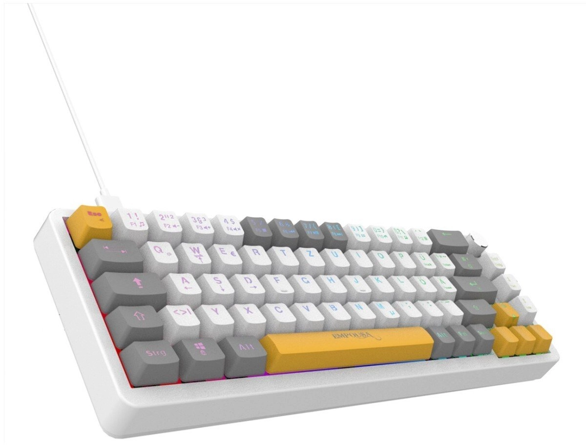 INCA Gaming Keyboard RGB/RedSwitch/USB/Mechan. 2.00m