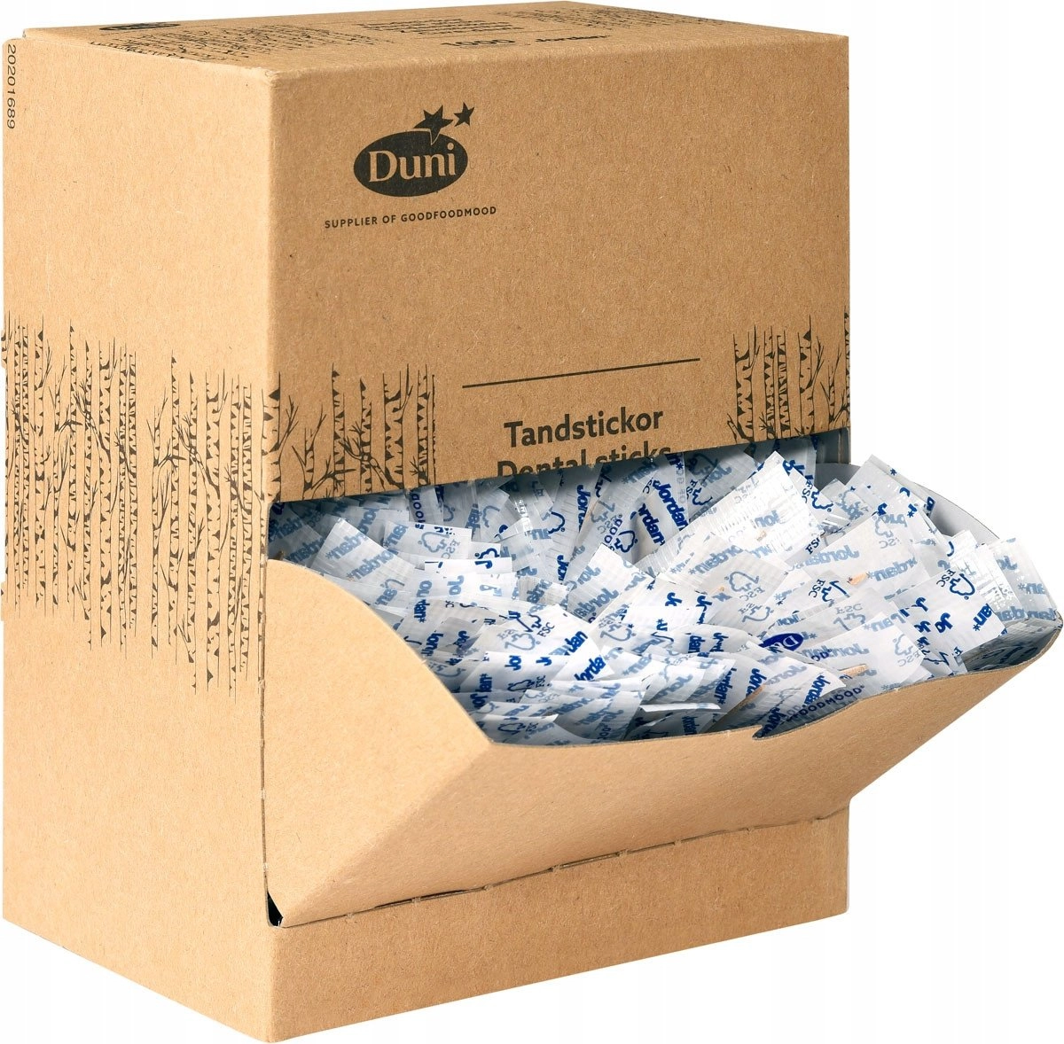 Toothpicks Jordan Triangular Single Packaged Wood