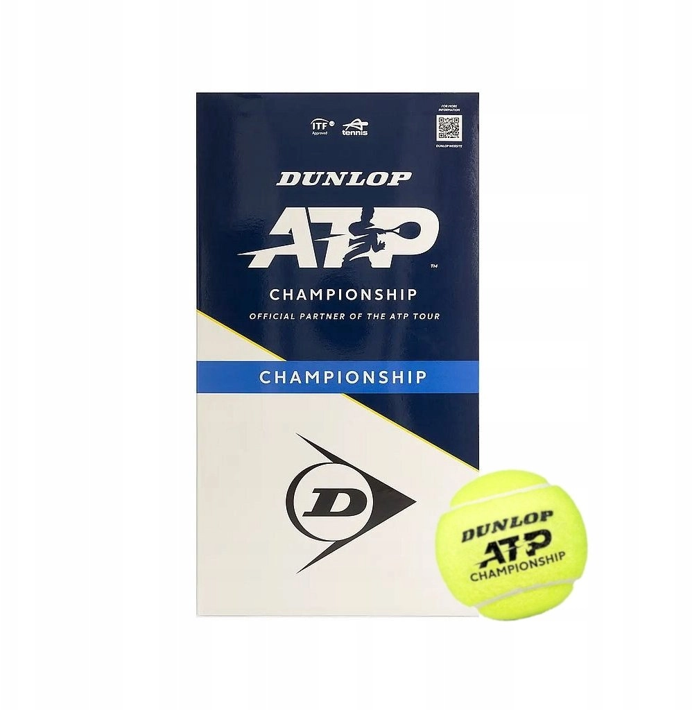 Dunlop ATP Championship tennis ball 2x4