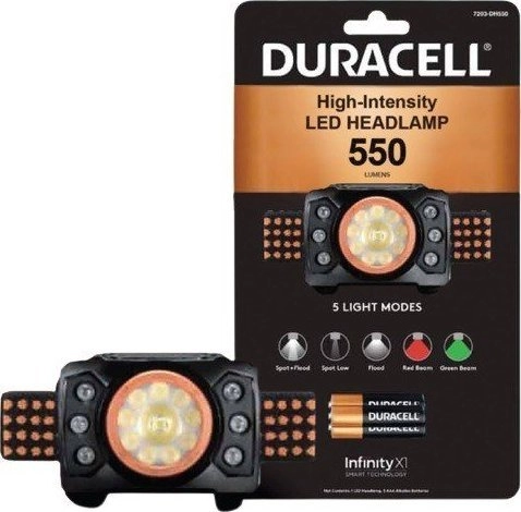 Latarka czołowa Duracell Latarka czołowa 550