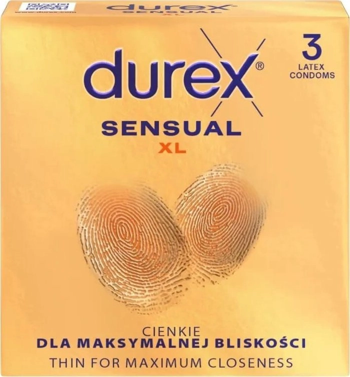 Durex Sensual xl super thin condoms