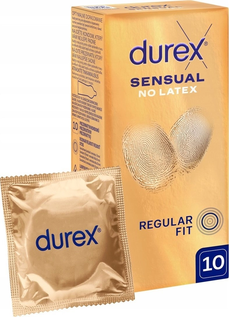 Durex Sensual no latex non-latex condoms