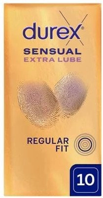 DUREX_Sensual Extra Lubricated 10szt. 15261133 5900627118148