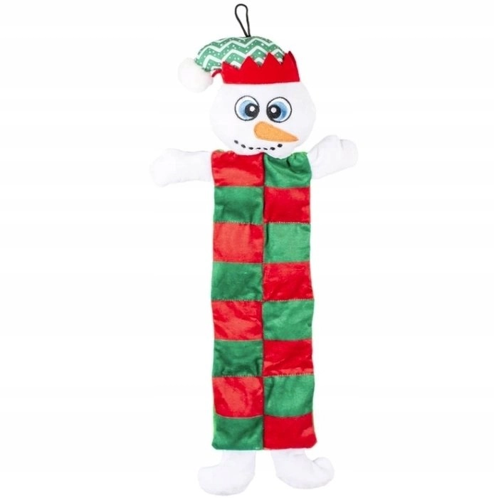 Duvo+ DUVO+ CHRISTMAS TOY SQUEAKY SNOWMAN