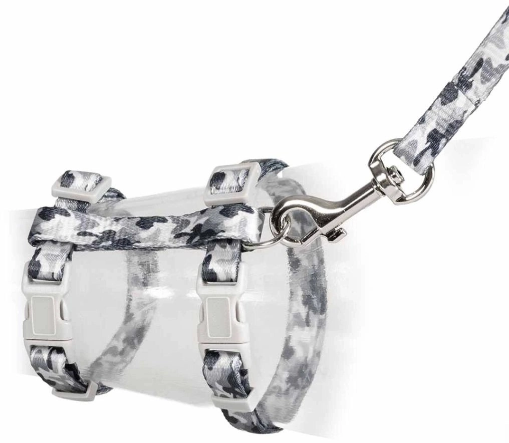 Duvo+ DUVO+ CAT HARNESS CAMOUFLAGE 20-35cm