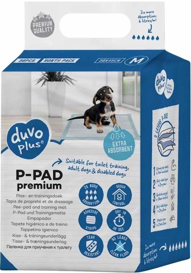 DUVO+ PODKŁADY DLA PSA PREMIUM ``M``