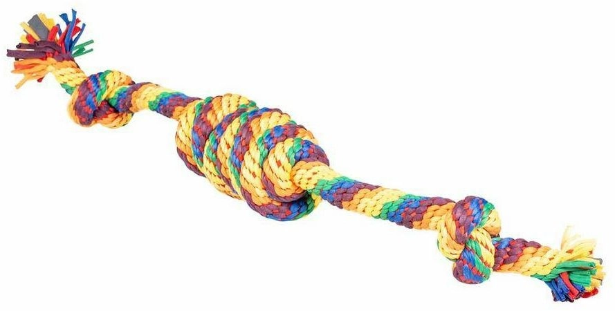DUVO+ TOY ELASTIC ROPE 2 KNOTS