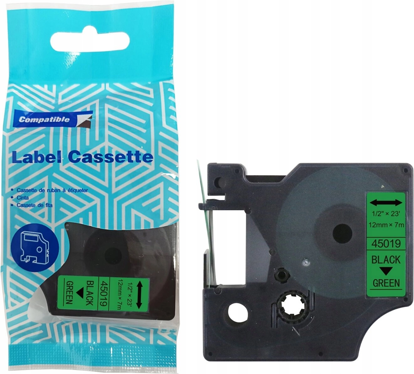 DYMO D1 45019 tape 12mm x