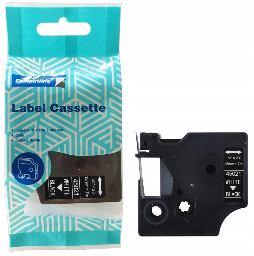 DYMO D1 45021 tape 12mm x