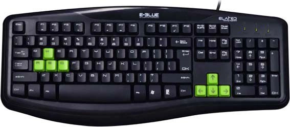 Klawiatura E- zilā elija (EKM046BK)