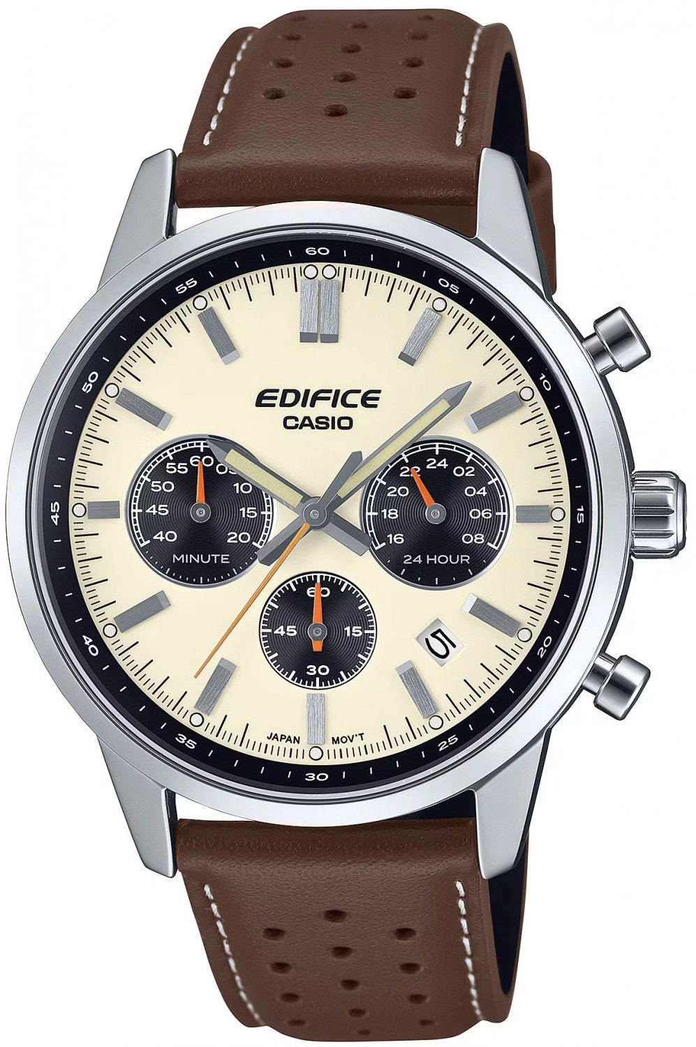 Zegarek EDIFICE Casio Edifice EFR-575L-7AEF100m brązowy