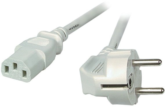 EFB power cable protective contact 90°-C13