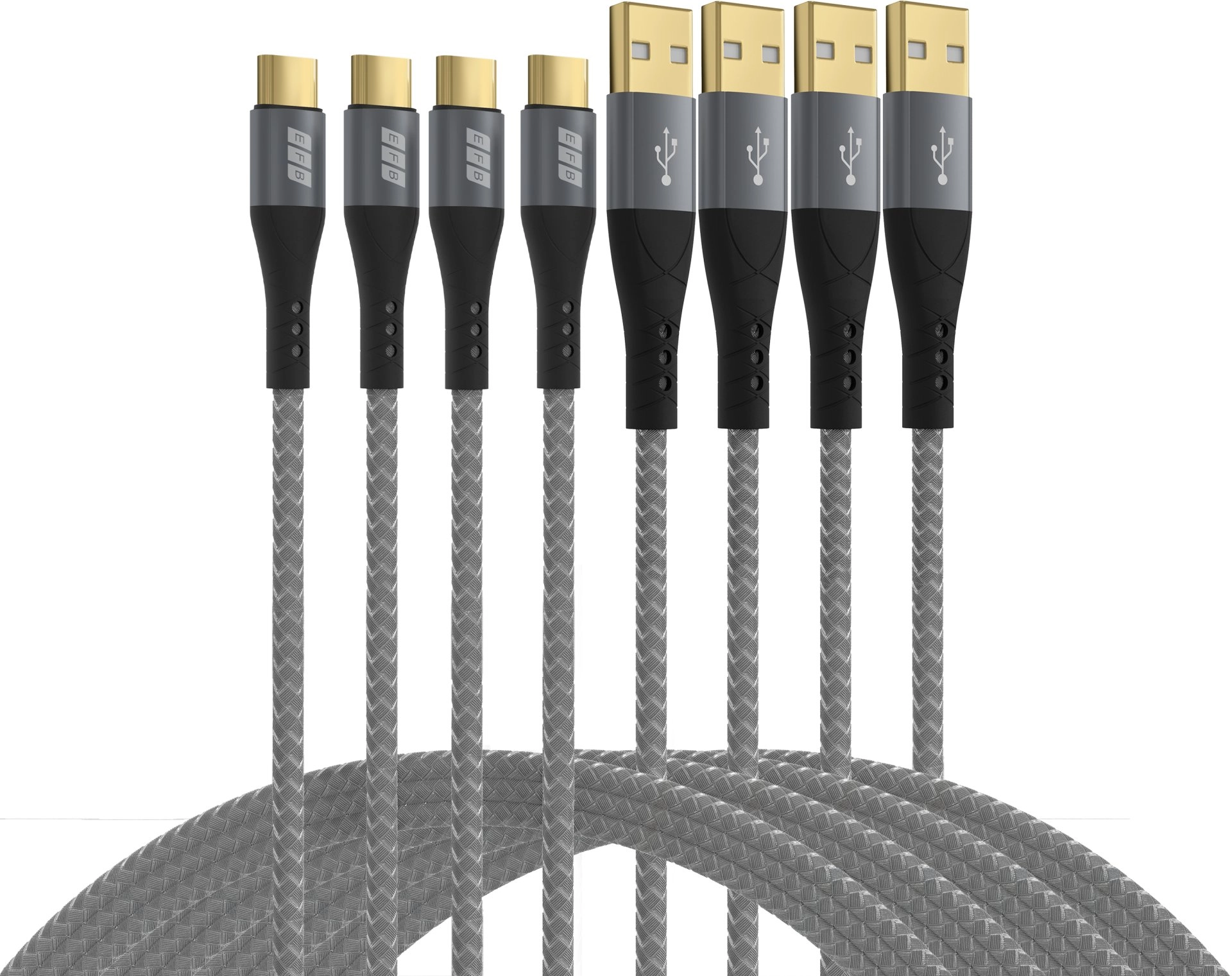 EFB USB-A to USB-C cable set