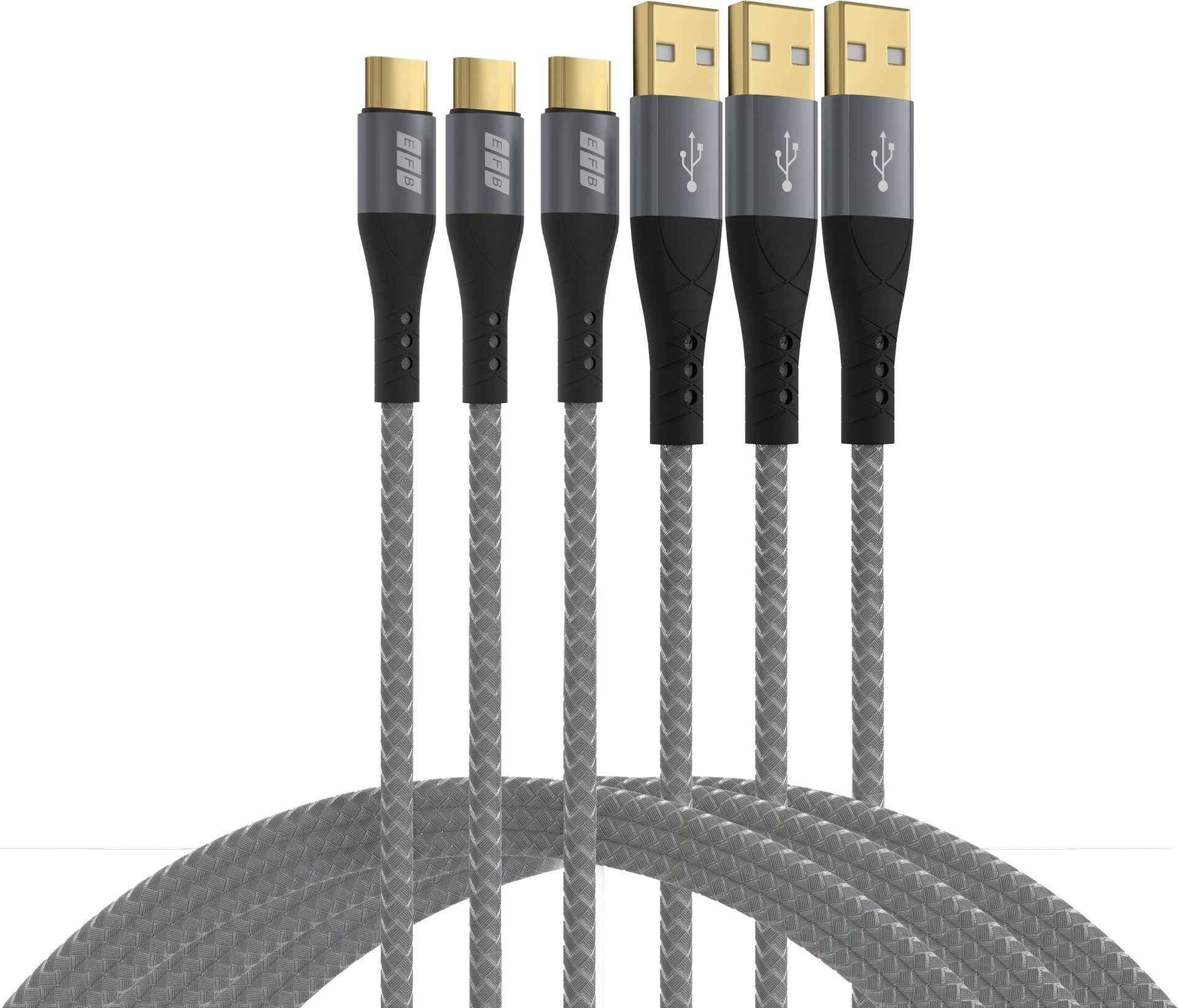 EFB USB-A auf USB-C Kabelset 60W